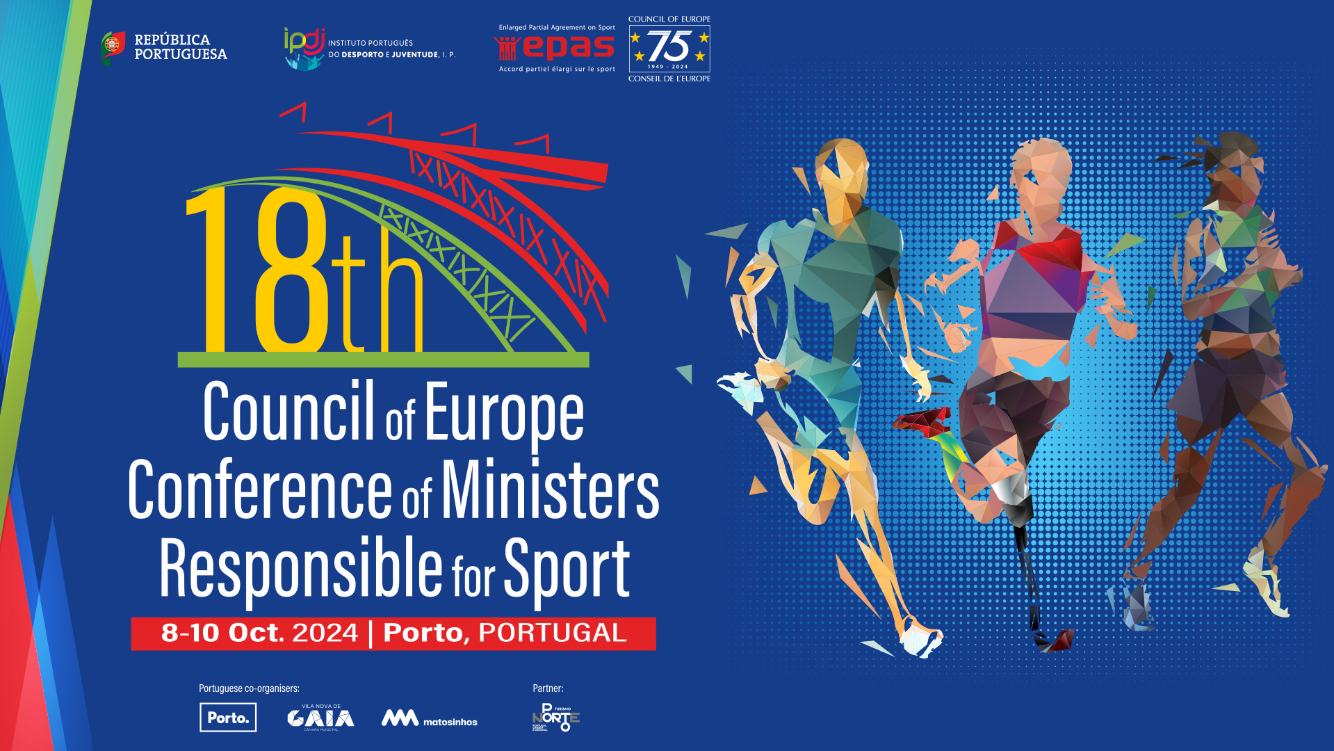 18e Conférence des Ministres responsables du Sport à Porto (Portugal) : un appel pour l’avenir du sport