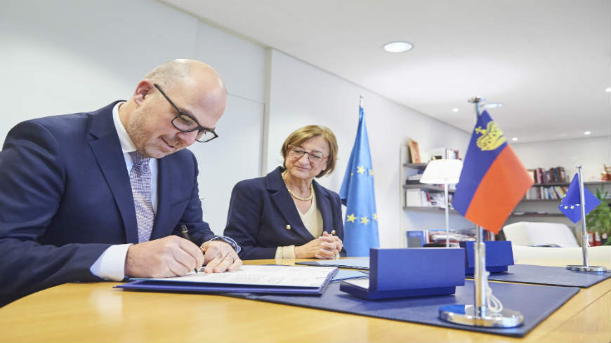 Liechtenstein signs the Convention on the Manipulation of Sports Competitions (the Macolin Convention)