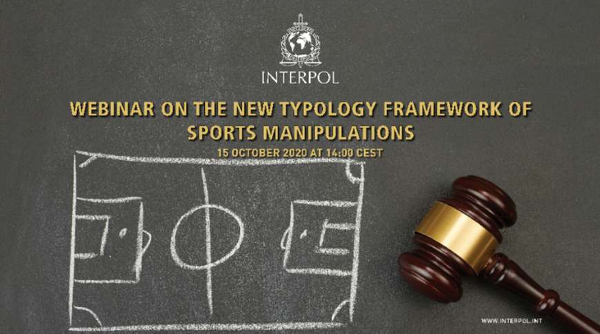 Webinar INTERPOL / CoE sur la nouvelle typologie des manipulations sportives