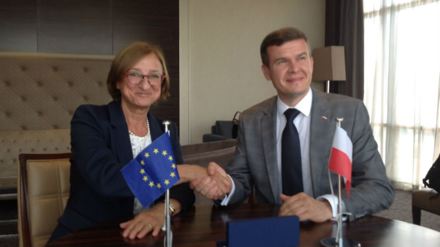 Poland makes voluntary contribution