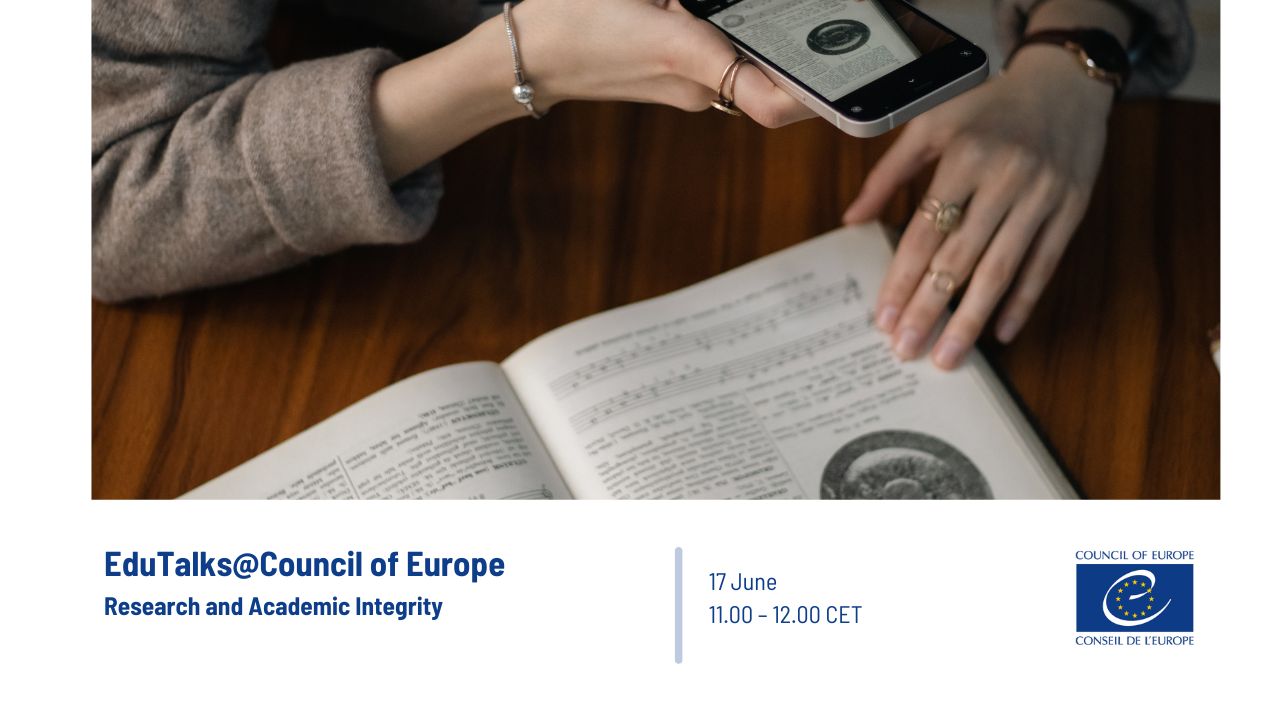 EduTalks@Conseil de l’Europe - Recherche et intégrité académique