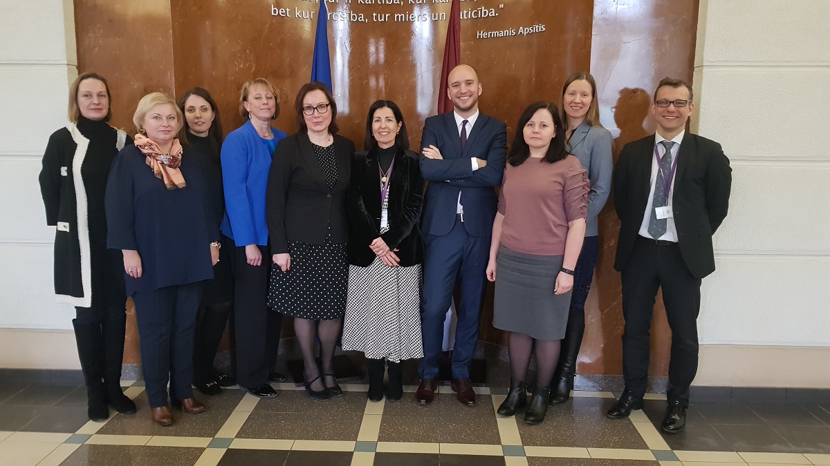 A Fact-finding meeting to assess the mediation scheme in Latvia took place in Riga on 2 and 3 March 2020