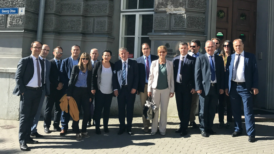 Cyberjustice study visit for Kosovo* to Estonia