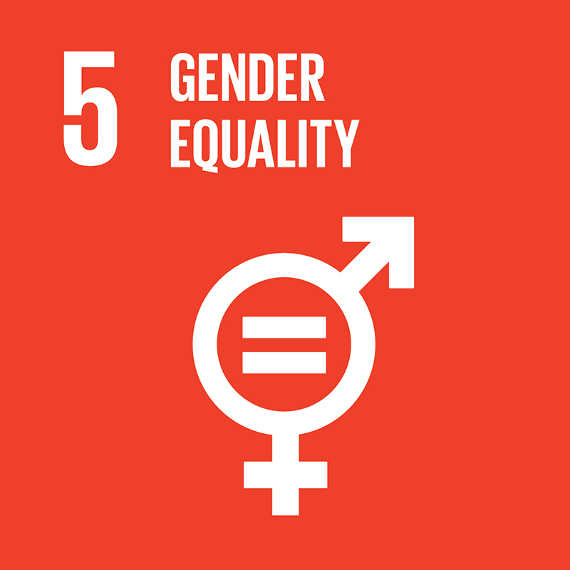 5 Achieve gender equality and empower all women and girls