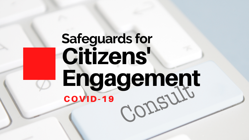 COVID-19: Recommendations for Maintaining and Improving Citizens’ Engagement during Covid-19 Restrictions