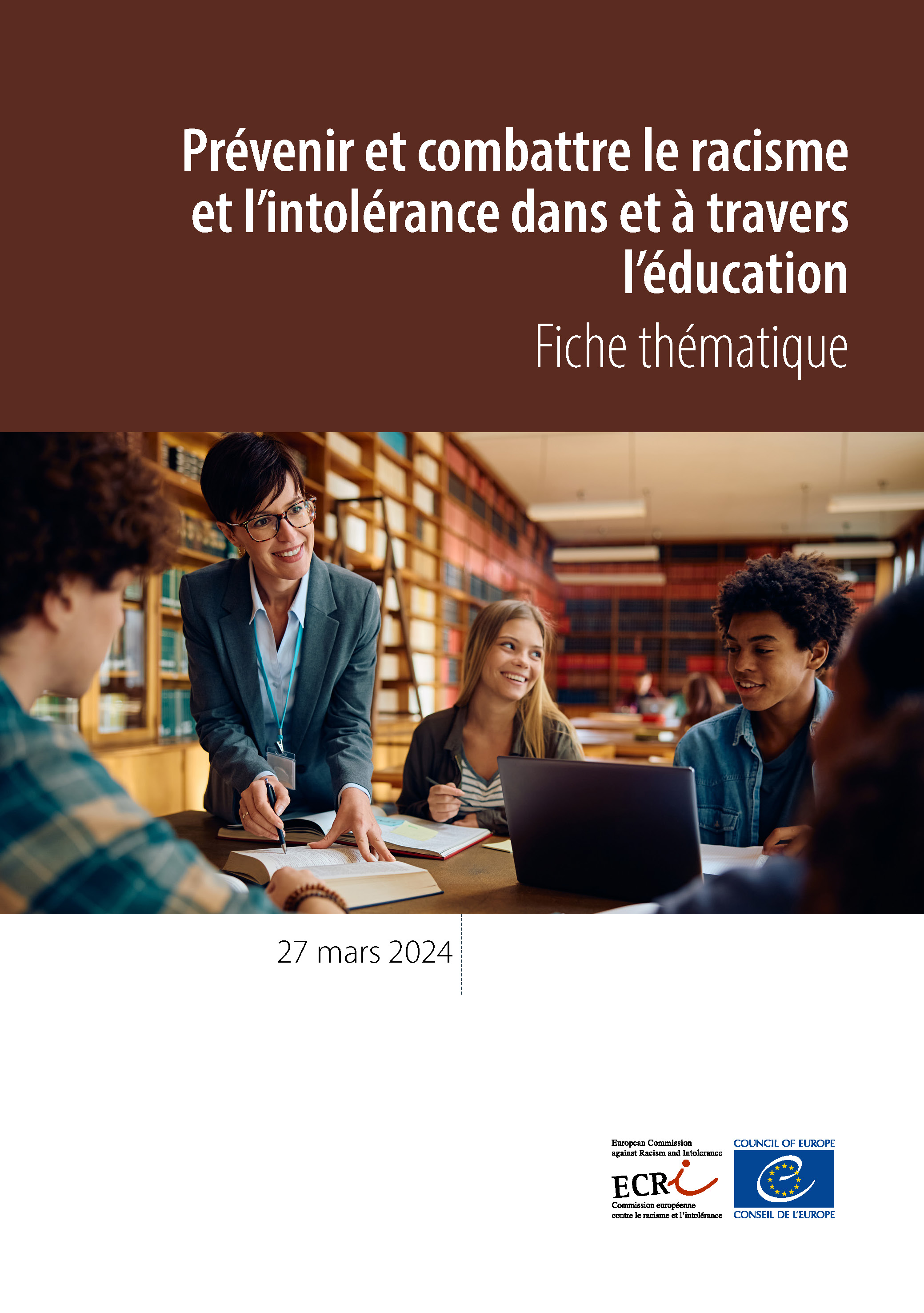 Prévention et la lutte contre le racisme et l’intolérance dans et à travers l’éducation