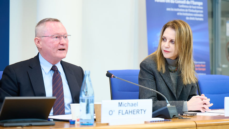 ON Forum: Commissioner O’Flaherty calls on NHRIs and Ombudspersons to be national ambassadors for the Convention and the Court