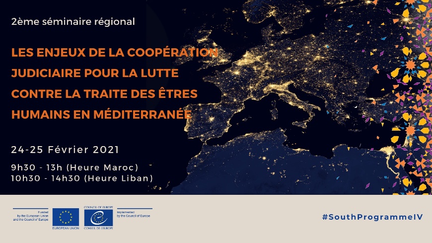 Action régionale contre la traite des êtres humains au sud de la Méditerranée : répondre aux défis de la coopération judiciaire