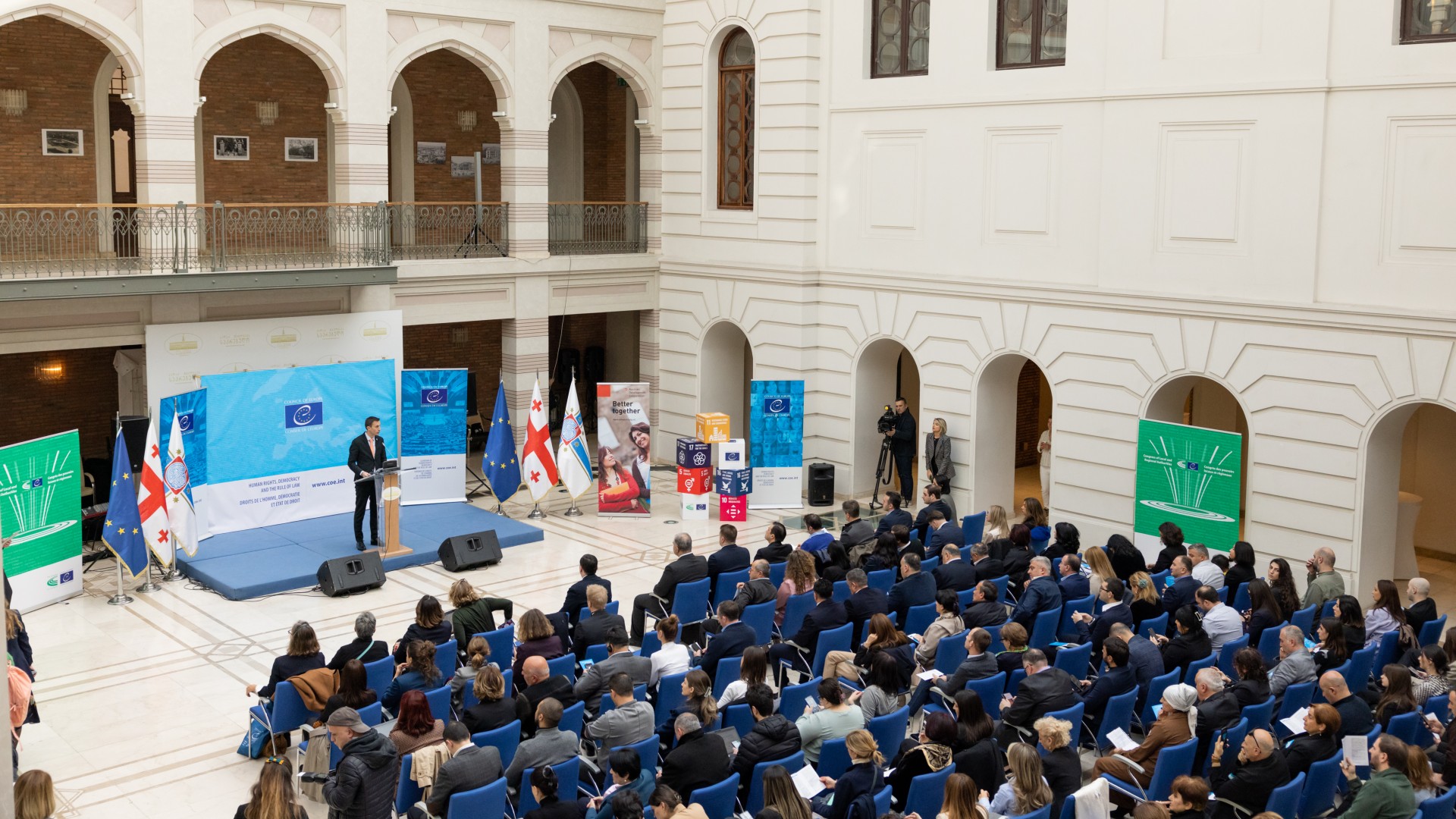 Council of Europe celebrates with local authorities and civil society their achievements on participatory democracy and human rights in Georgia