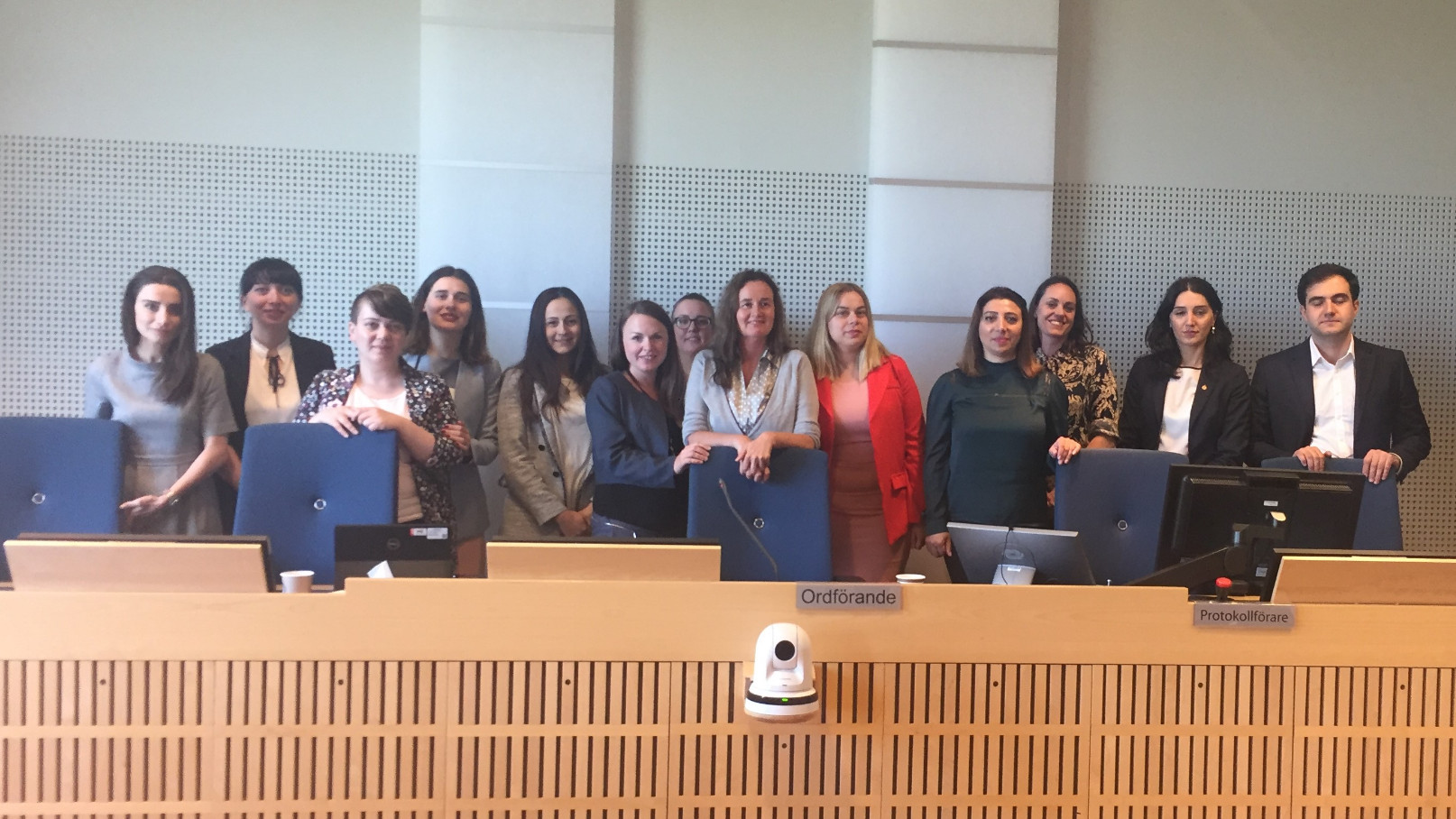 Georgian delegation visits Stockholm to learn about the Swedish experience in ending violence against women and domestic violence