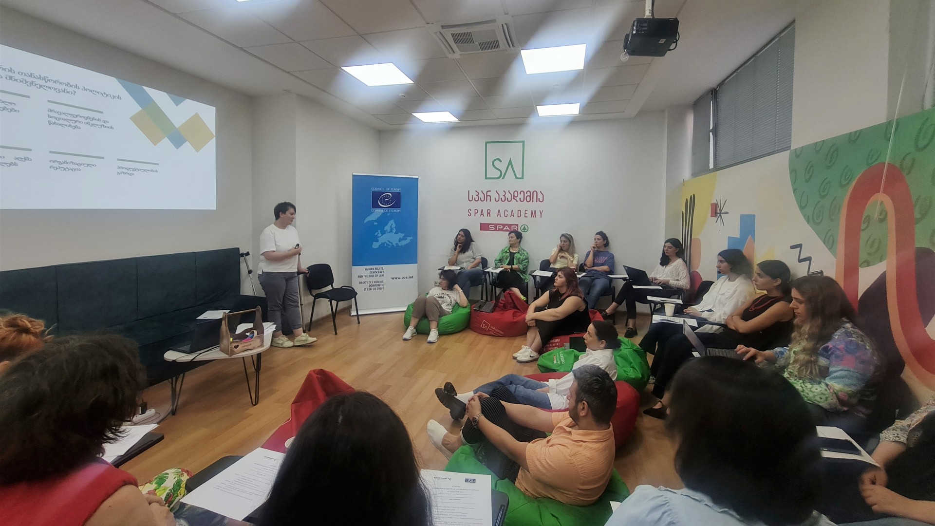 Promoting diversity and equality at the workplace – Council of Europe collaborates with SPAR Georgia