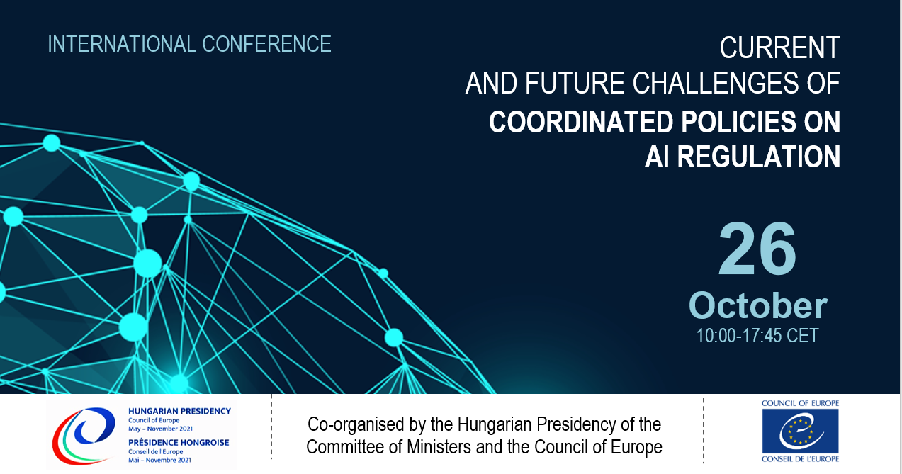 “Current and Future Challenges of Coordinated Policies on AI Regulation“: International conference