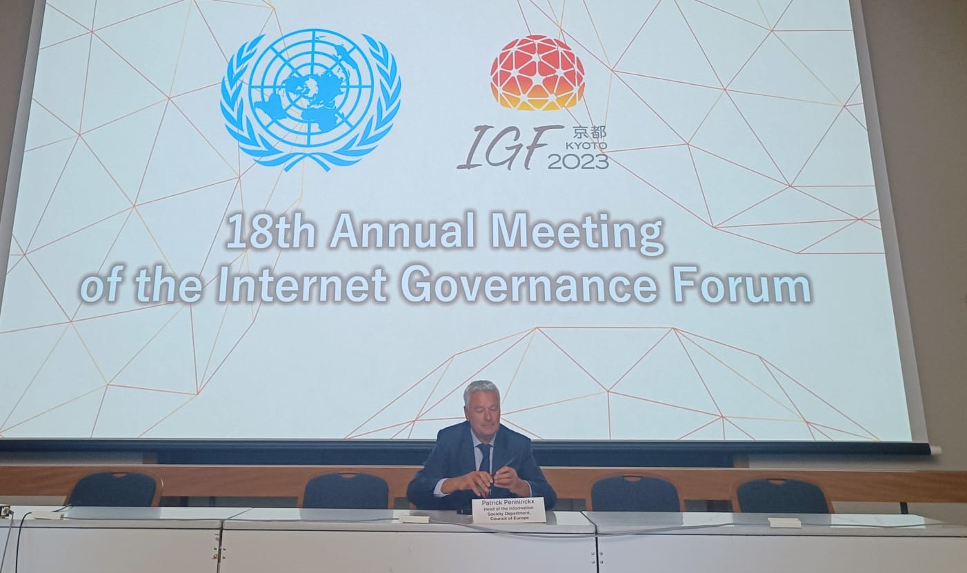 Networking session on “Artificial Intelligence and Environment” at the UN IGF 2023