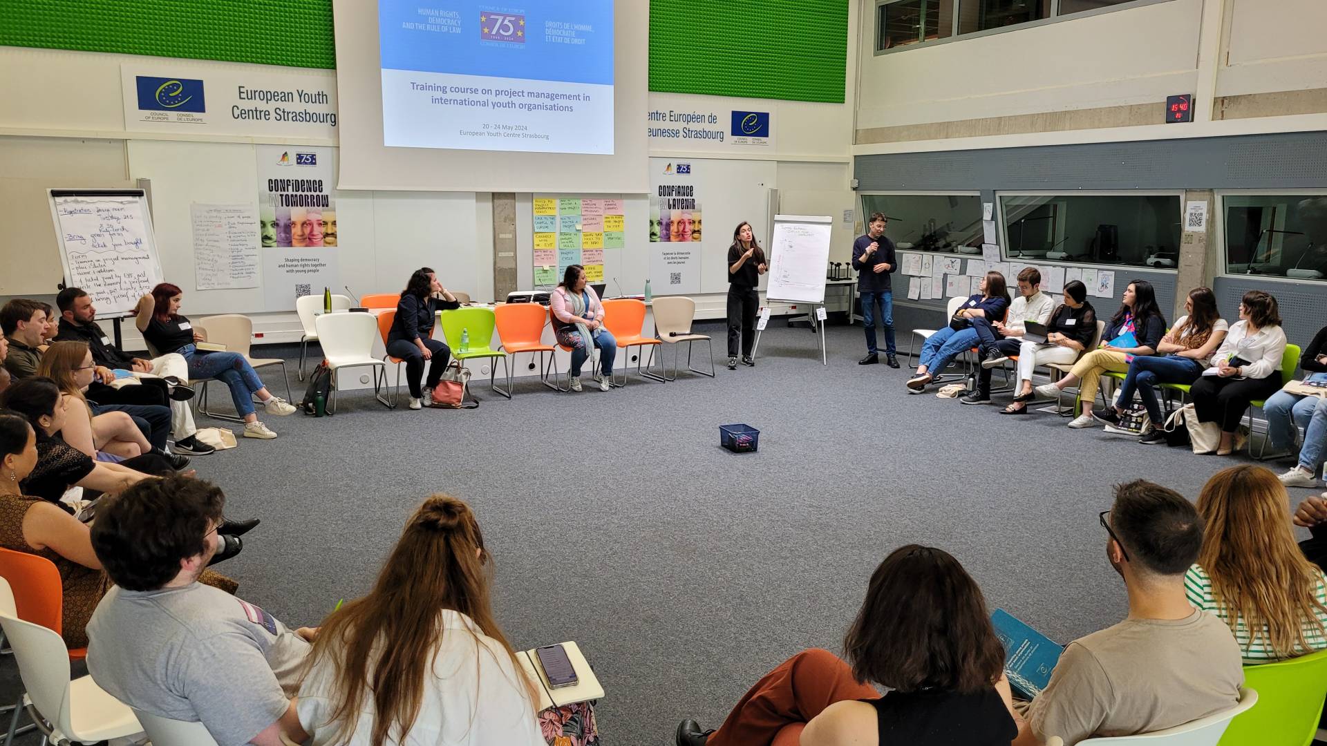 EYF training course building skills on project management in international youth organisations and networks
