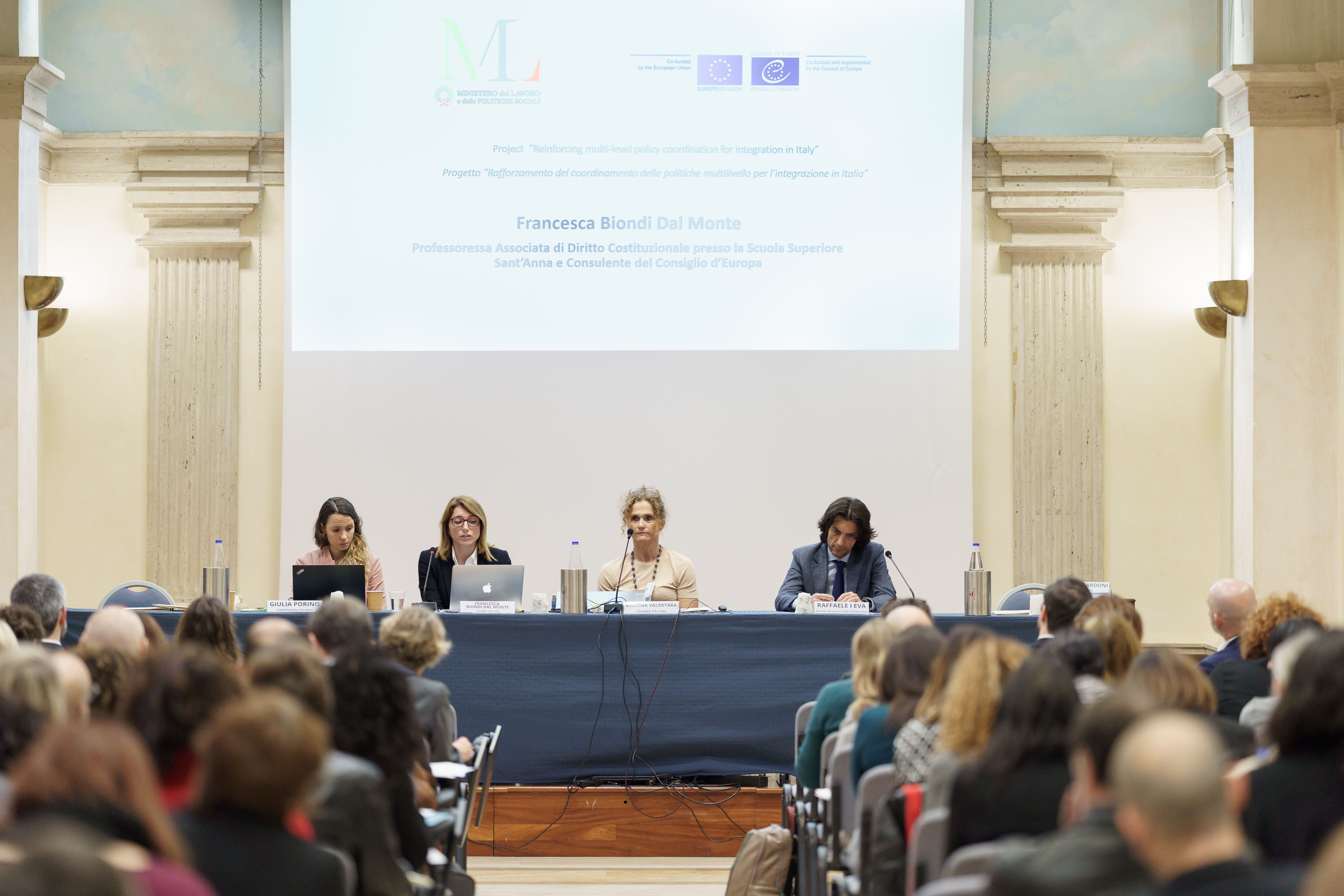 Public institutions and the private sector discuss strategies to integrate migrants in the Italian labour market