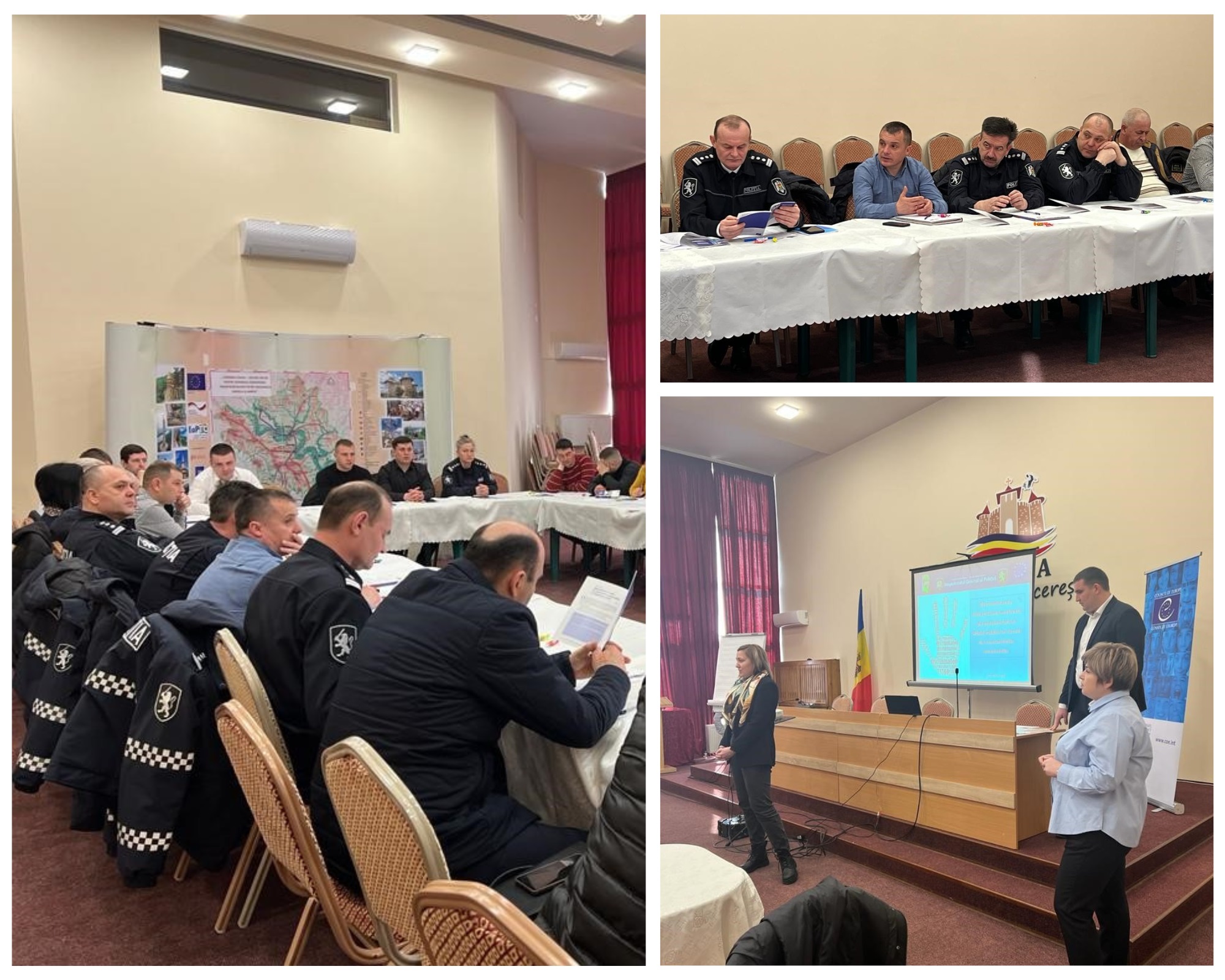 Peer-to-peer training for police officers from the Soroca district, addressing anti-gypsism