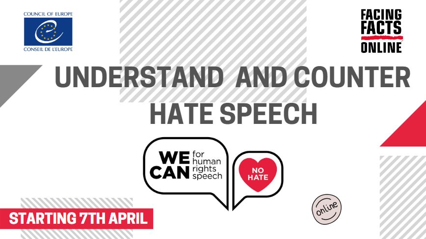 Closing webinar of "WE CAN understand counter hate speech" course