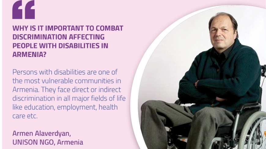 Combating discrimination on the grounds of disability in Armenia