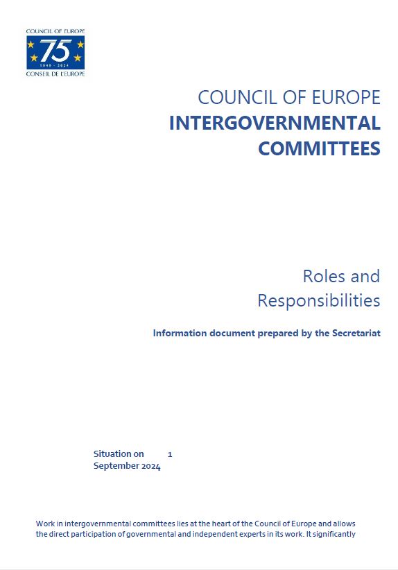 Council of Europe Intergovernmental Committees 