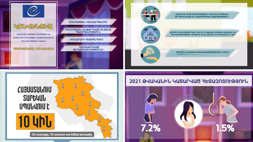 Ստամբուլյան կոնվենցիա․ Քաղաքացիական հասարակության կազմակերպությունները բարձրացնում են հանրային իրազեկվածությունը Հայաստանում