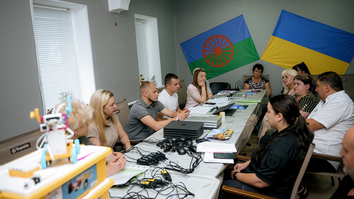 Ensuring voices of Roma communities are heard in Chernihiv and Cherkasy