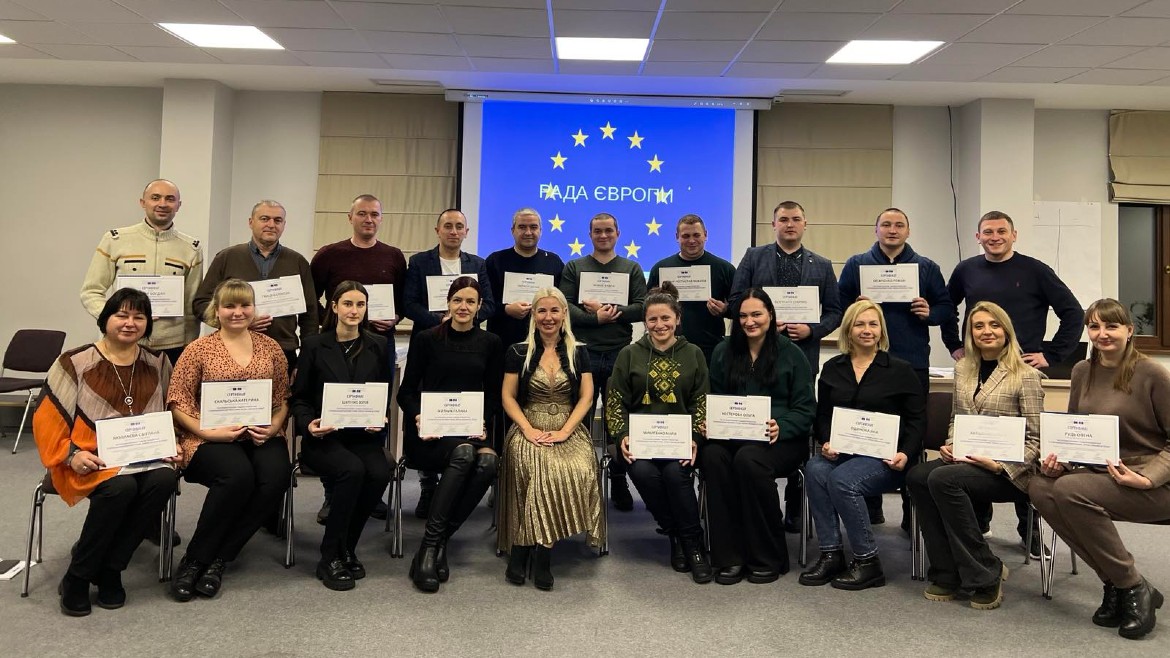 A three-day training for trainers on implementing a rehabilitation programme for prisoners who use psychoactive substances ended in Lviv