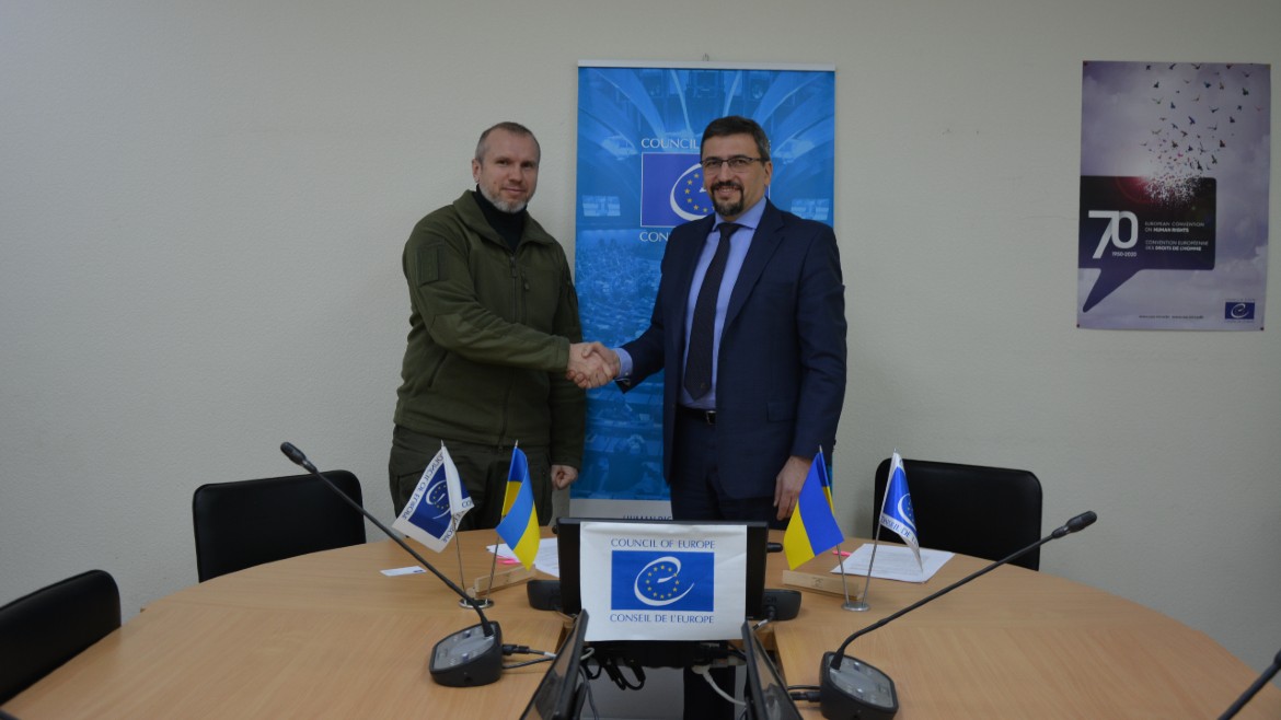 The Council of Europe handed over IT equipment to the State Department for the Execution of Criminal Sanctions of Ukraine