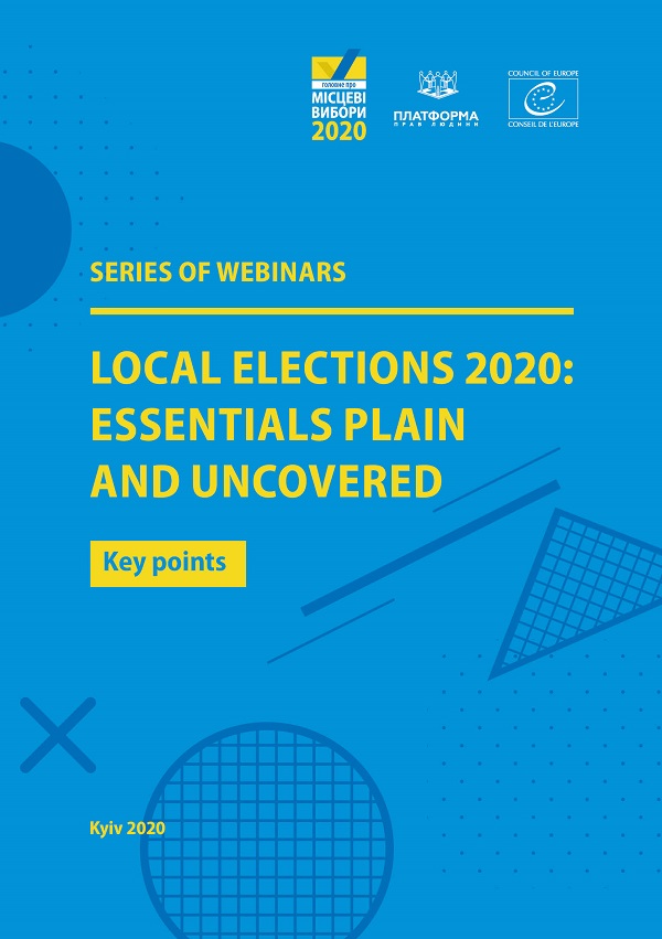 Local elections 2020: essentials plain and uncovered