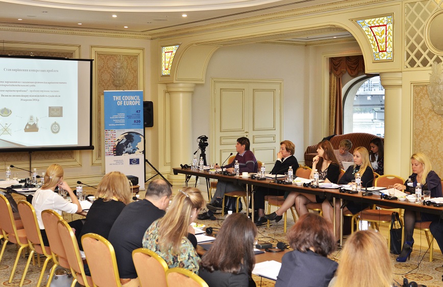 On 28 September, a round table on the status of execution of the judgments of the European Court of Human Rights in the case of Oleksandr Volkov v. Ukraine and in the Salov group of cases in the light of constitutional amendments in Ukraine took place in Kyiv, organized jointly by the Council of Europe project “Support to the implementation of the judicial reform in Ukraine” and the Government...