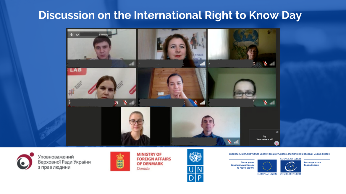 Discussion on the International Right to Know Day