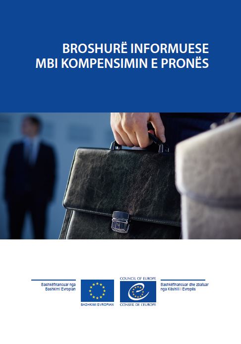 Informative brochure on property compensation (in Albanian)