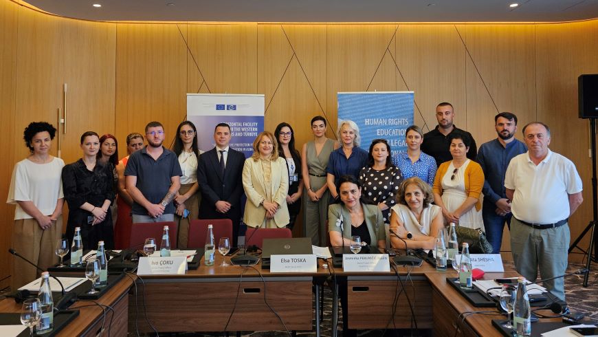 Empowering justice system to address serious forms of discrimination: Launch of the HELP course on hate crime for Albanian legal professionals