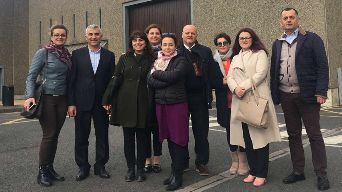 Albanian prison staff visits the Irish Prison Service