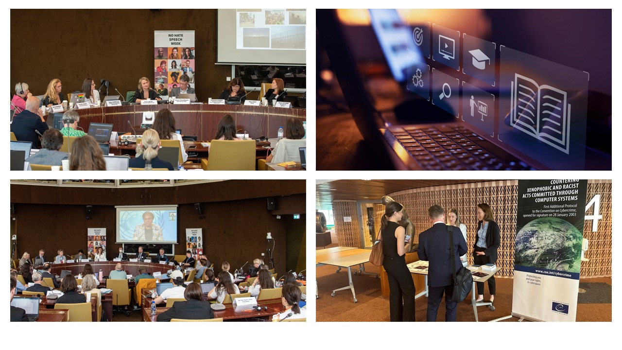Cyberviolence Resource presented during the first No Hate Speech Week organised in Strasbourg