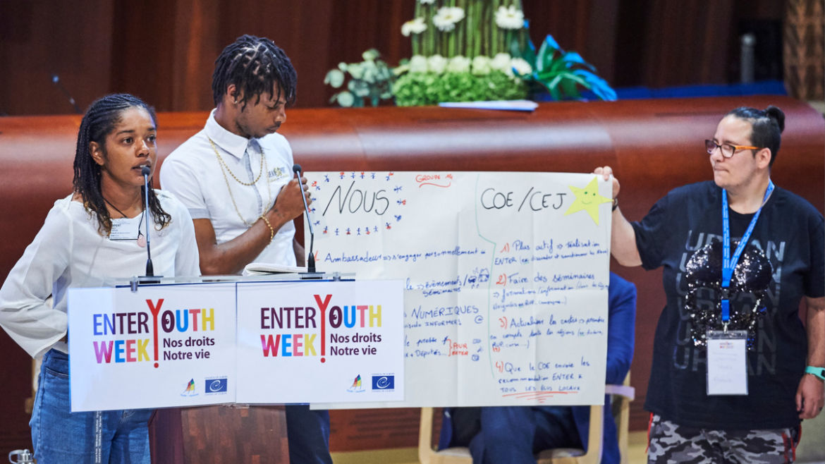 The Report of the Enter! Youth Week ‘Our Rights, Our Lives !’ is available