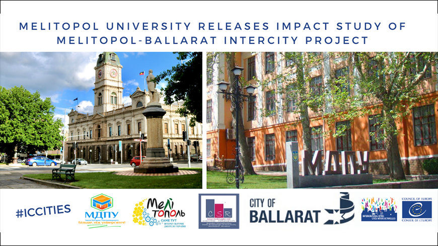 Melitopol and Ballarat release the Impact Study of their ICC Competence Project