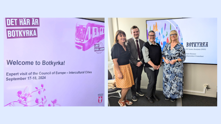 ICC experts visit to Botkyrka, Sweden