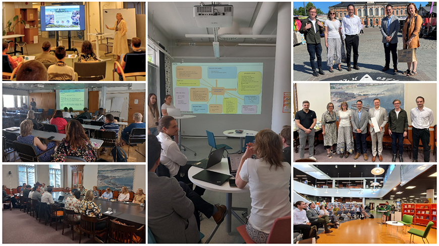 Visites d'experts à Hämeenlinna, Tampere, Kuopio, Vaasa et Turku (Finlande)