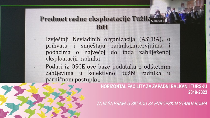 Локални тимови за борбу против трговине људима јачају капацитете за борбу против радне експлоатације