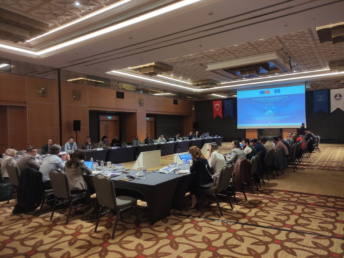 First Peer-to-Peer Roundtable Meeting between European Court of Human Rights Lawyers and Turkish Constitutional Court Rapporteurs held on 12-13 May 2022