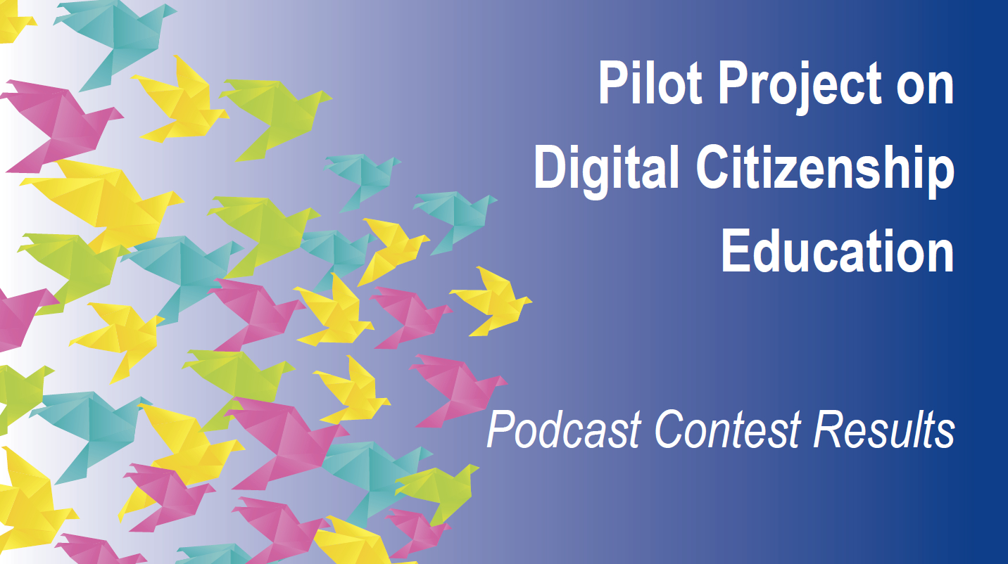 Pilot Project on Digital Citizenship Education in Türkiye Podcast Contest Results