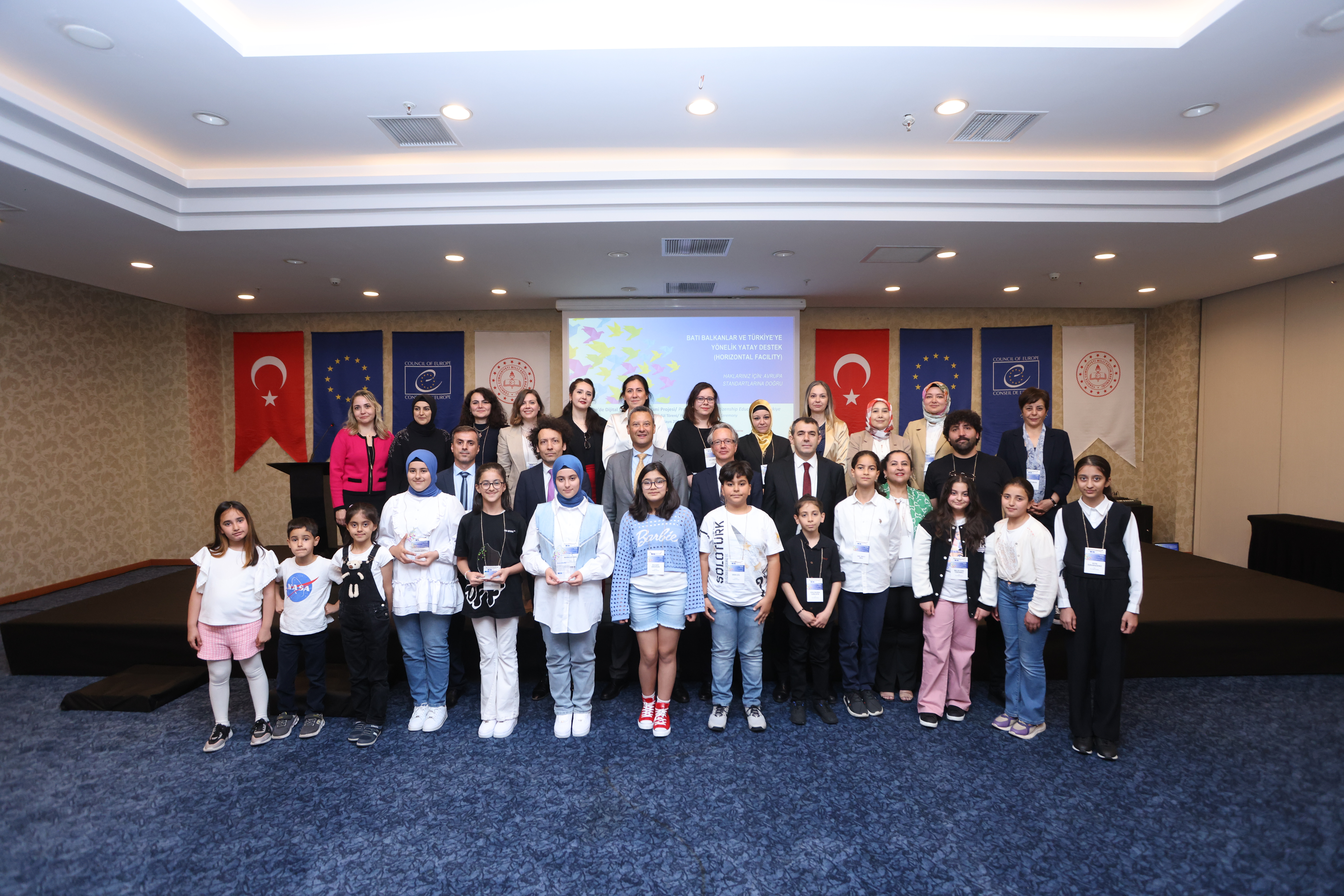 The Award Ceremony of the Podcast Contest gathers the winner students in Ankara
