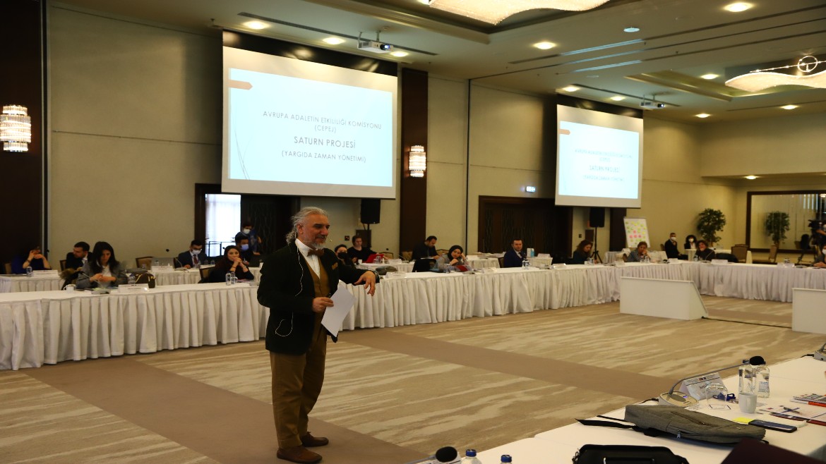 Pilot Training for Court Staff on Case and Time Management (Module 4) was held in Ankara