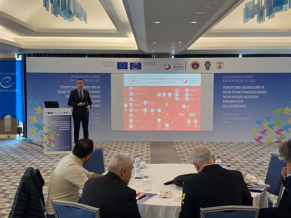 The second training on the strengthening of identification and referral of the victims of human trafficking delivered to law enforcement agencies of Turkey