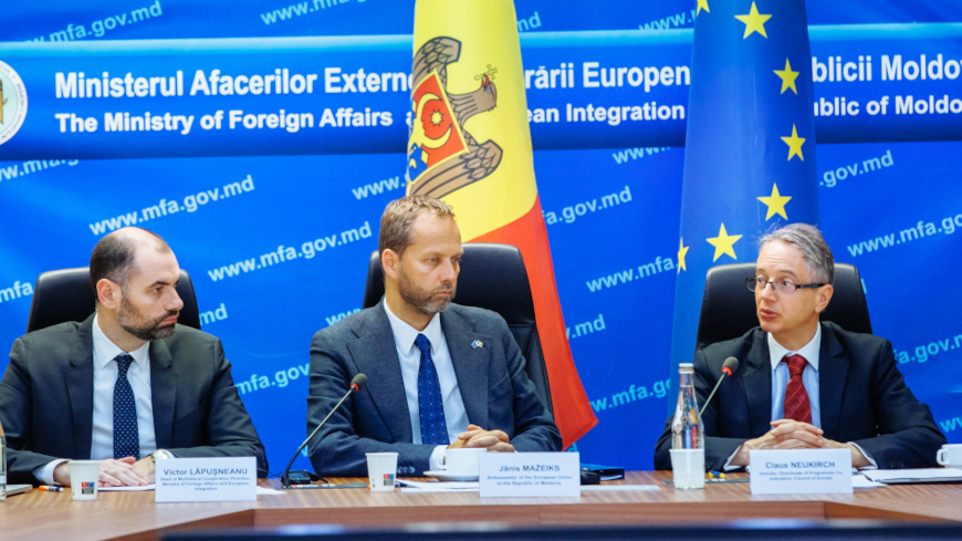 Uniunea Europeană și Consiliul Europei continuă să sprijine reformele necesare în procesul integrării europene a Republicii Moldova, prin intermediul Parteneriatului pentru Buna Guvernare