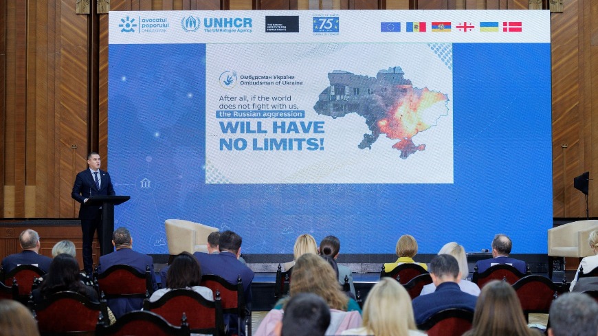 The human cost of the war in Ukraine discussed at a special side-event concluding the Human Rights International Conference in Chisinau