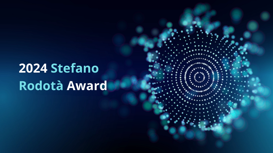 Apply for the 2024 Stefano Rodotà Award!