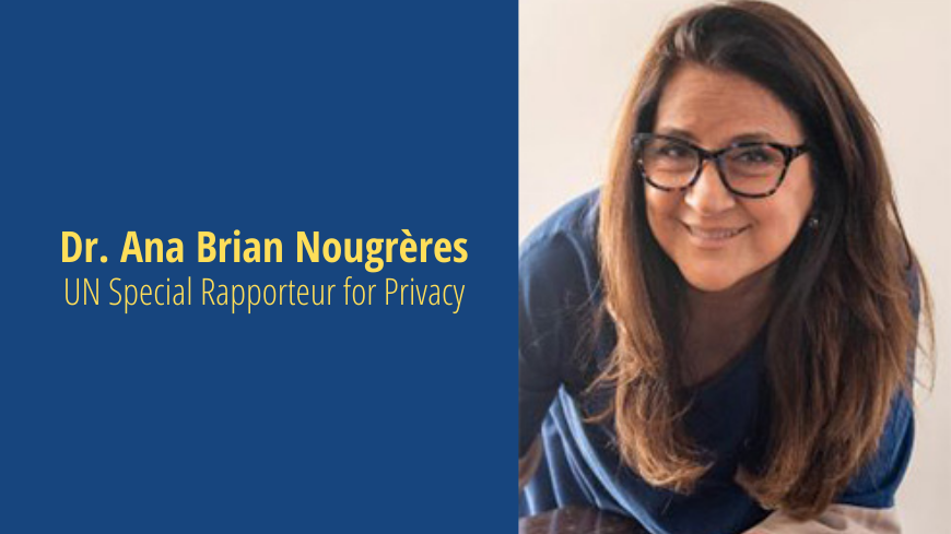 Ana Brian Nougrères to meet the Committee of Convention 108